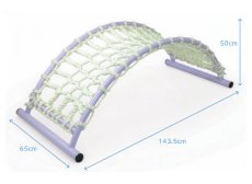 画像2: ロープネット　アスレチック　園向け遊具　室内　屋外　保育園 幼稚園 施設 公共 商業 遊具 園庭 バランストレーニング (2)