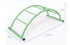 画像2: たいこ橋　アスレチック　園向け遊具　室内　屋外　保育園 幼稚園 施設 公共 商業 遊具 園庭 バランストレーニング (2)