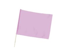 画像3: 応援旗　小旗　1本　青、赤、黄、オレンジ、紅白、緑、桃 (3)