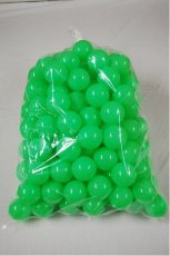 画像2: 【送料無料】ボールプール用ポリボール500個入り(緑色) (2)
